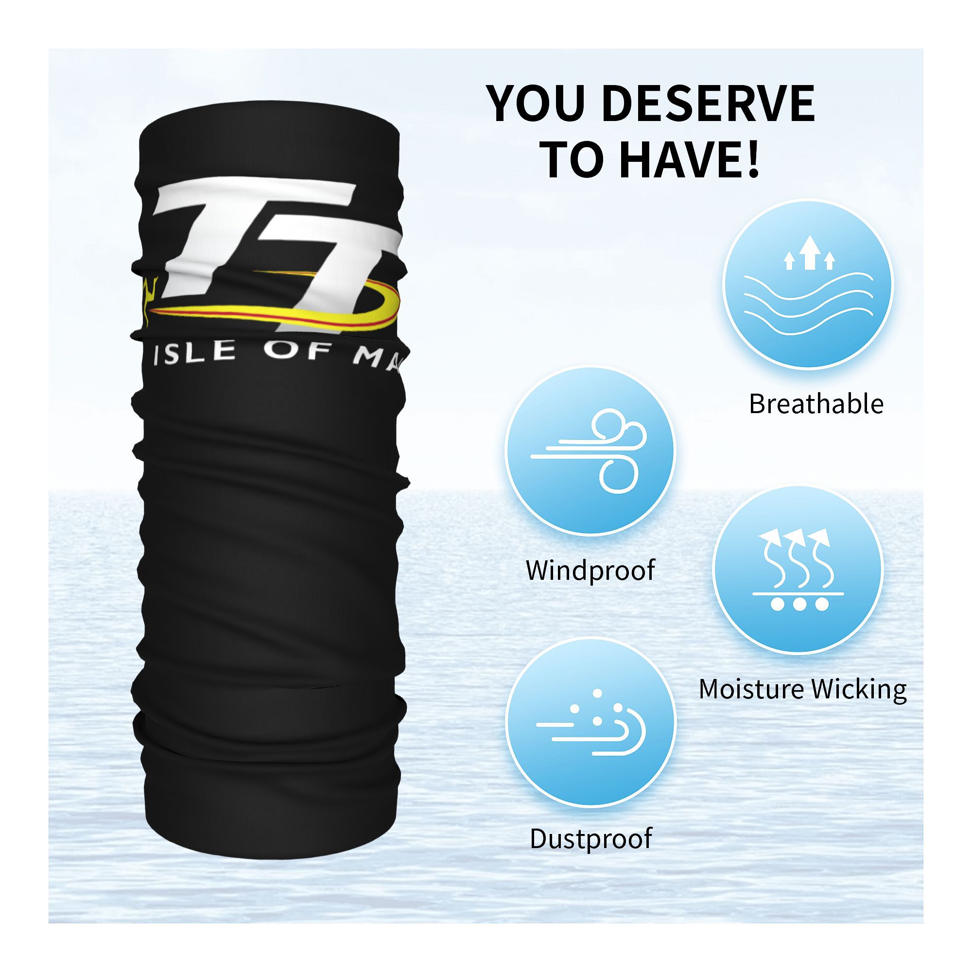 Personalizado motocicleta espo - Neck Warmer Tube avaliação e preço
