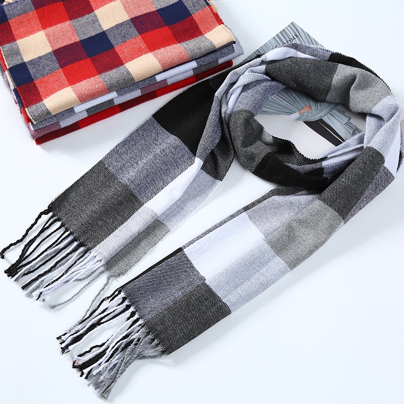 Inverno masculino cachecol xad - Muffler Men Wool avaliação e preço