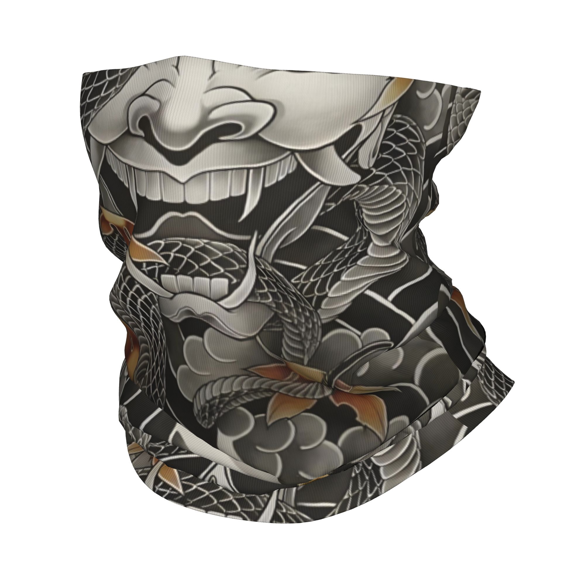 Personalizado samurai oni demô - Neck Warmer Tube avaliação e preço