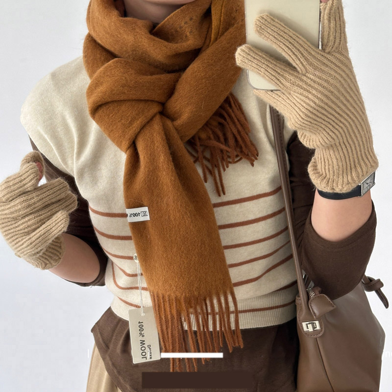 Elegante de boa qualidade 100% - Muffler Men Wool avaliação e preço