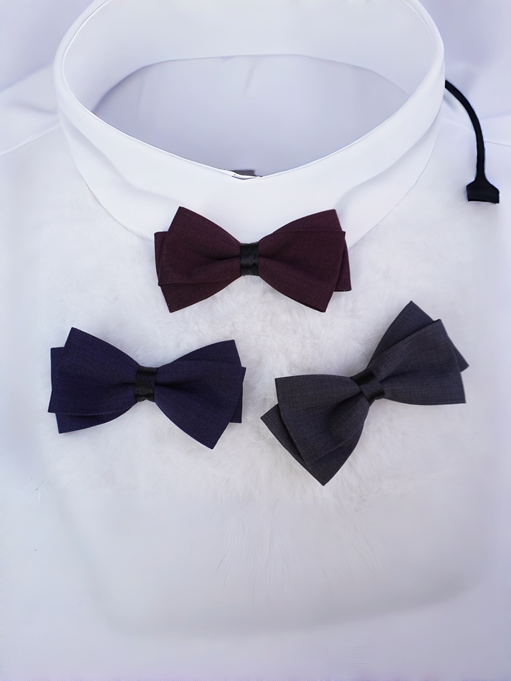 Gravata borboleta de tecido az - Bow Tie Pre Tied avaliação e preço