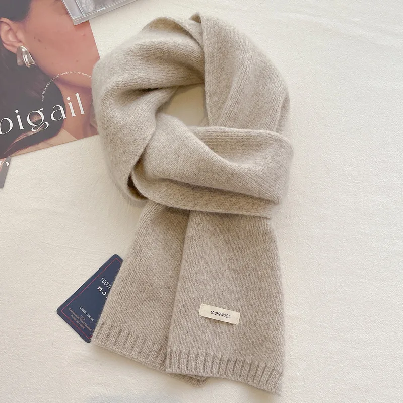 Alta qualidade 100% cachecol d - Muffler Men Wool avaliação e preço