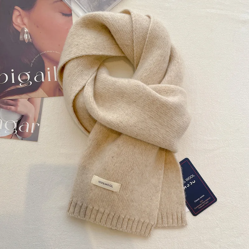 Alta qualidade 100% cachecol d - Muffler Men Wool avaliação e preço