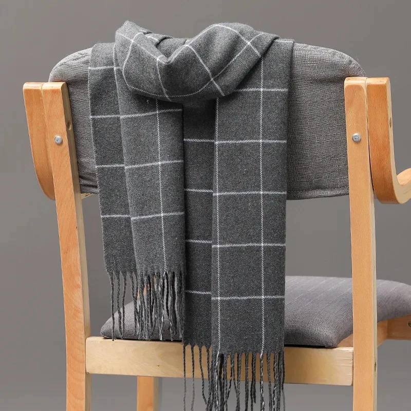 2024 novo inverno cachecol mas - Muffler Men Wool avaliação e preço